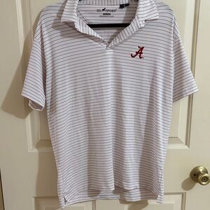 University of Alabama Striped Polo Youth XL